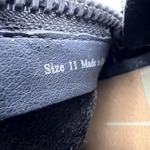 Dolce Vita Gertie Ankle Boot Womens US 11 Gray Suede Leather Double Zip Bootie - Picture 9 of 9